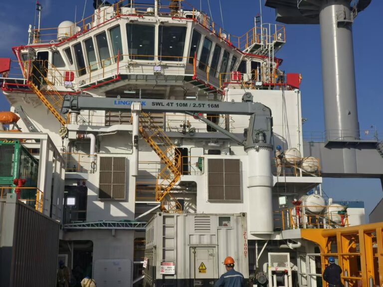 Lingjack Deck Machinery for SPP40 PSV